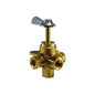 With Click 360-Degree 4-Way Valves — Brass Fittings | 2 Stocked Part Numbers (46255–46256)