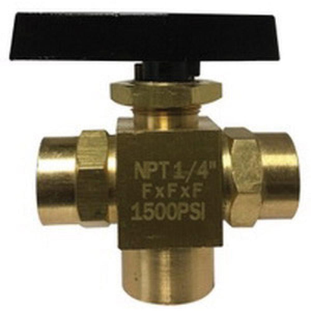 Industrial 3-Way Ball Valve