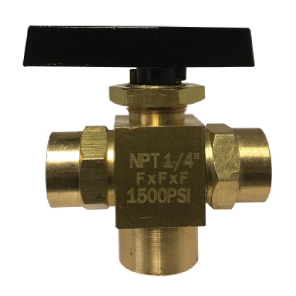 Industrial 3-Way Ball Valve