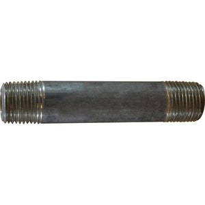 Sch 80 Seamless 304 Stainless Steel Nipples — 1/2" Diameter