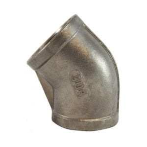 150 Fittings 304 SS — 45-Degree Elbows
