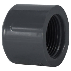 Sch 80 PVC FPT Caps — Plumbing Accessories