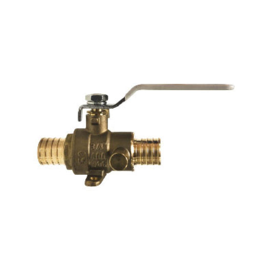 Lf PEX Drop Ear W/Drain — Lead Free Valves