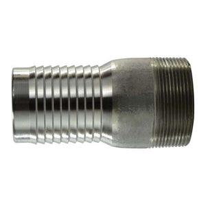 Combination King Nipples Male NPT - 316 Stainless — Hose Fittings