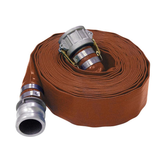 Heavy-Duty Brown Layflat Assemblies — Hose