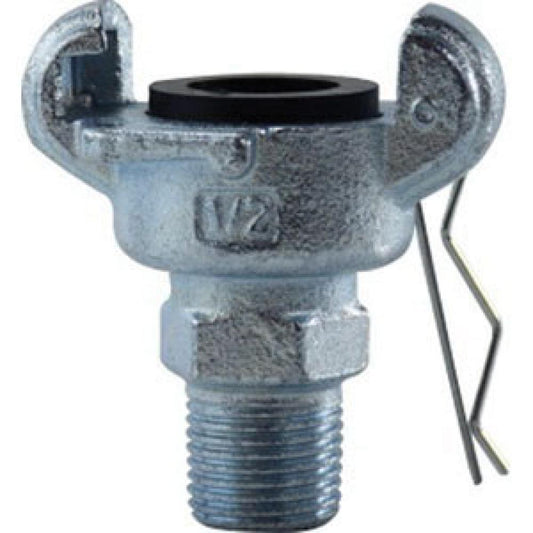 Universal Male Ends - Steel Plated — Hose Fittings