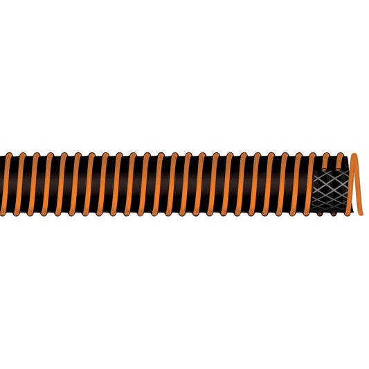 Rubber - Drop Hose - Orange/Black — Hose