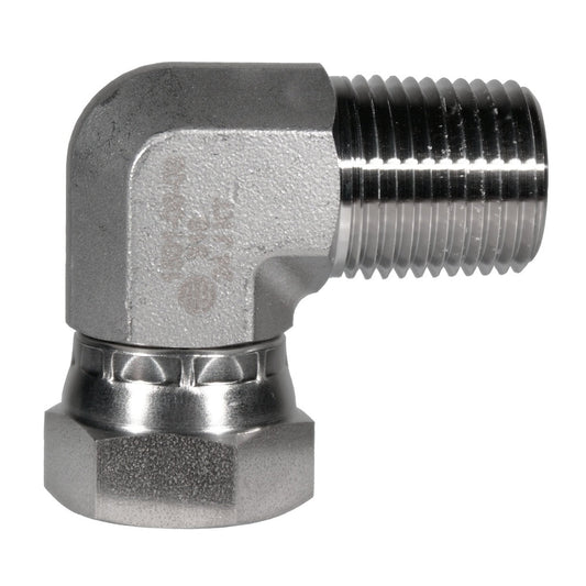 Male Pipe to Female Pipe Swivel Elbow