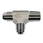 Male JIC 37° to Male Pipe Run Tee
