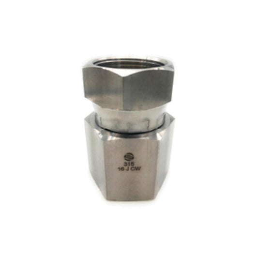 Female Pipe to Female JIC 37° Swivel