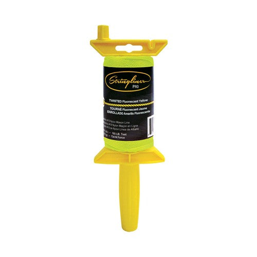 Stringliner Twisted Mason's Line and Reel 270 ft. Yellow