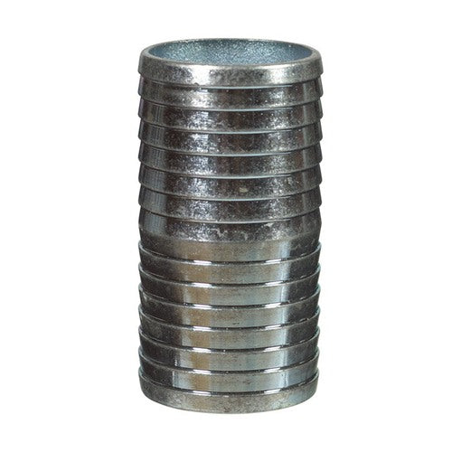 STZ Industries 2 in. Barb X 2 in. Barb Galvanized Steel Coupling