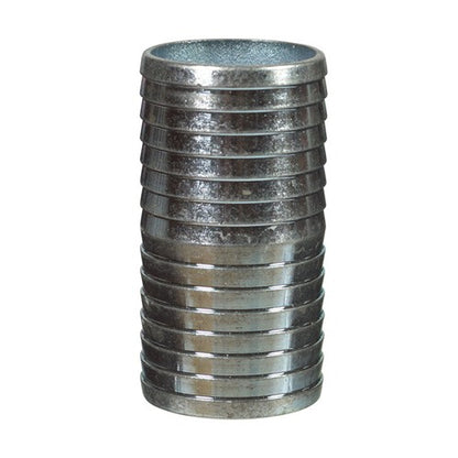 STZ Industries 2 in. Barb X 2 in. Barb Galvanized Steel Coupling