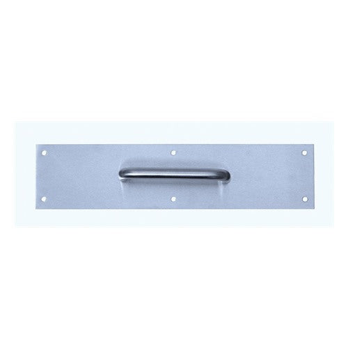 Tell 15 in. L Satin Stainless Steel Silver Stainless Steel Pull Plate