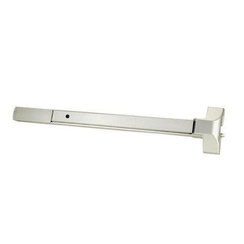 Tell 28 to 36 in. L Satin Chrome Silver Aluminum Commercial Exit Device 1 pc