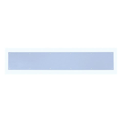 Tell 6 in. H X 34 in. L Satin Aluminum Kickplate
