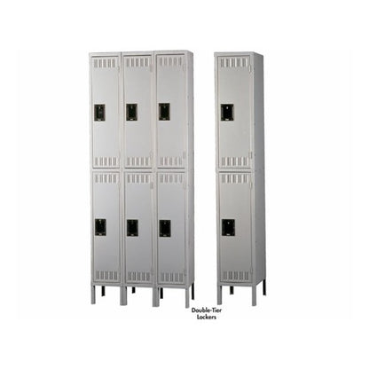 Tennsco Durable Steel Lockers - Double-Tier