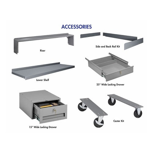 Tennsco Heavy-Duty Industrial Workbench Accessories