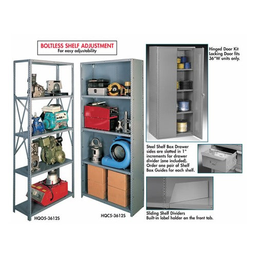 Tennsco Q-Line Industrial Shelving