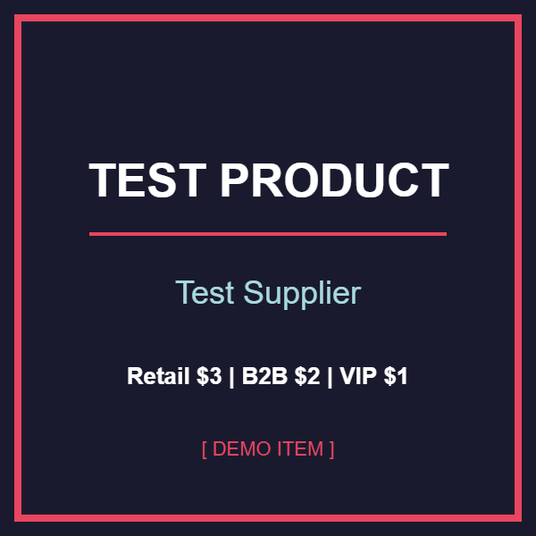 Test Product