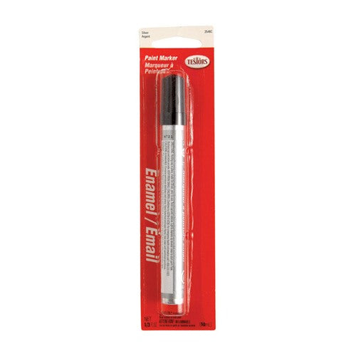 Testors Metallic Silver Enamel Paint Marker 0.3 oz