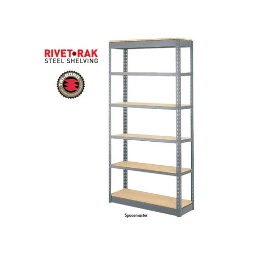 Tri-Boro Shelving & Partition Corp. Rivet-Rak Steel Shelving - Spacemaster