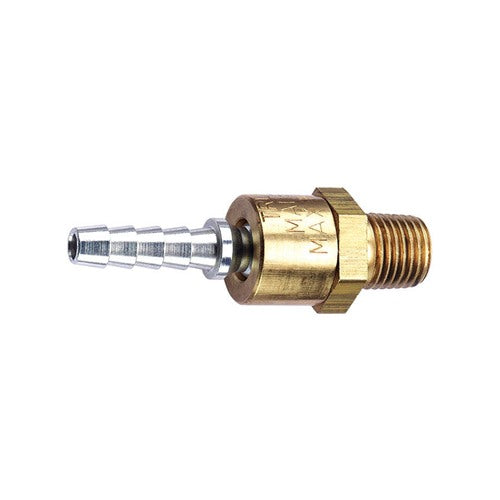 Tru-Flate Brass Air Line Swivel Fitting 1/4 in. Male 1 pc
