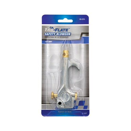 Tru-Flate Steel Air Blow Gun Safety Lever 1/4 in. NPT