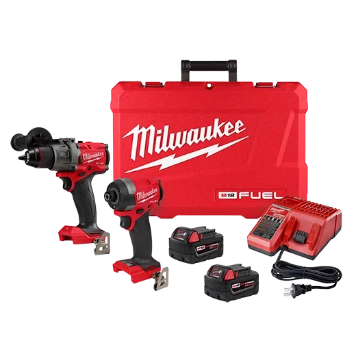 Milwaukee M18 FUEL Cordless Brushless 2 Tool Combo Kit