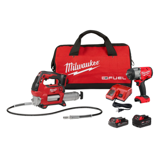 Milwaukee M18 FUEL 1/2 in. Cordless Brushless High Torque Impact Wrench Kit (Battery & Charger)