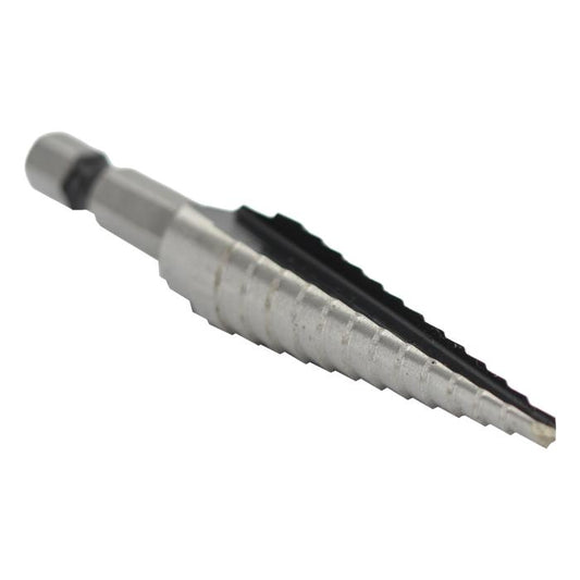HSS Bright Hex Shank Step Drill - Drill America