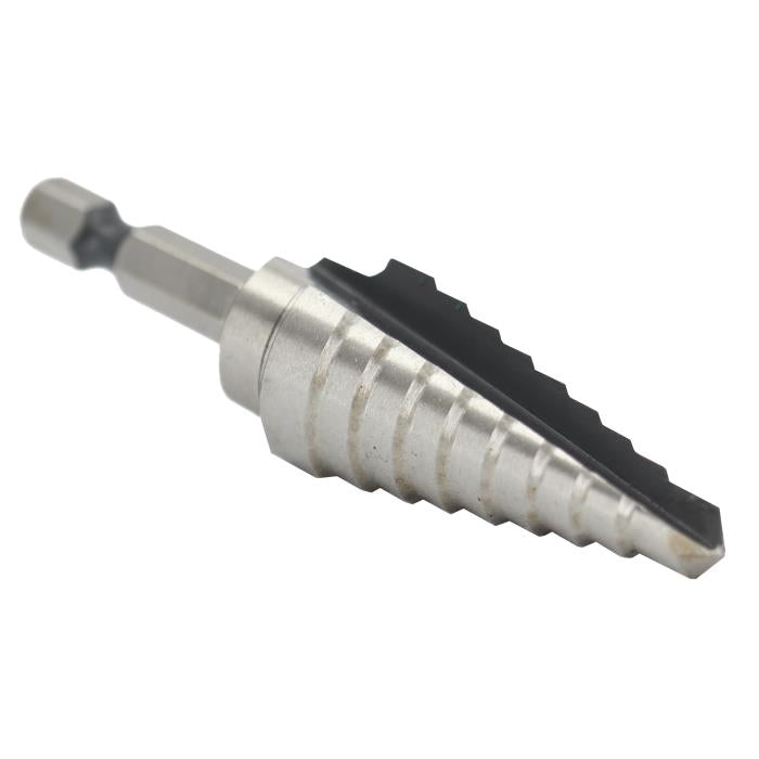 HSS Bright Hex Shank Step Drill - Drill America