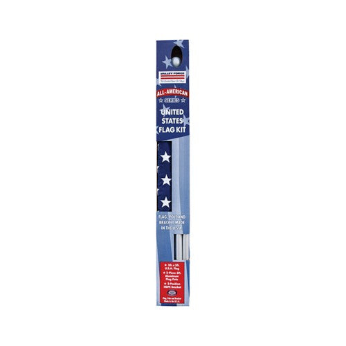 Valley Forge American Flag Kit 36 in. H X 60 in. W