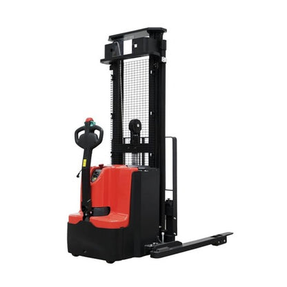 13"W × 81"D × 57"H | Walkie Long Handle Straddle Stackers