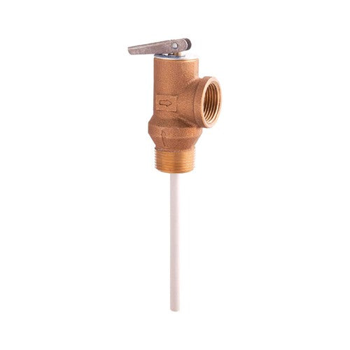 Watts 3/4 in. MNPT Brass Temperature and Pressure Relief Valve 3/4 in. FNPT 1 pk
