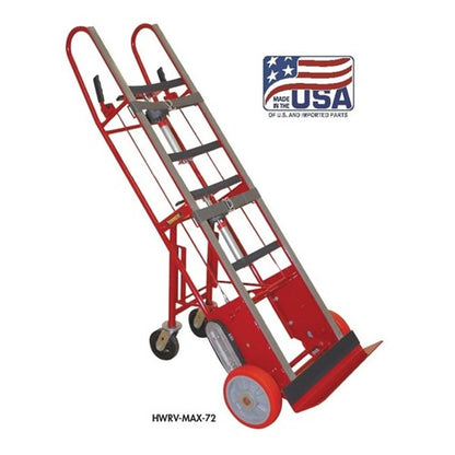 Wesco Heavy Duty Auto Rewind Ratchet Appliance Truck With Swivel Casters (WRV-MAX Series)
