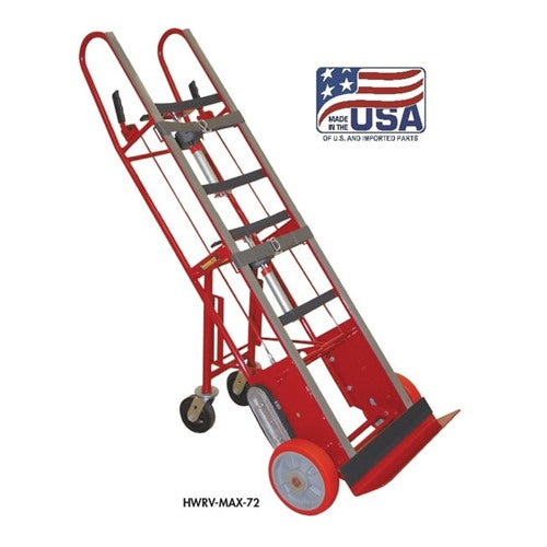 Wesco Heavy Duty Auto Rewind Ratchet Appliance Truck With Swivel Casters (WRV-MAX Series)