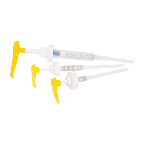 West System 300 Pumps Extra Strength Polypropylene Yellow/White Pump Set 3 pk