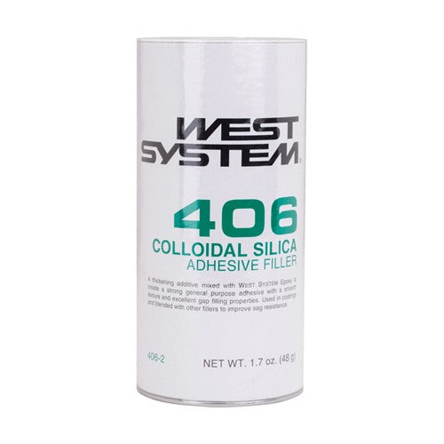 West System 406 Filler High Strength Colloidal Silica Off-White Adhesive Filler 1.7 oz