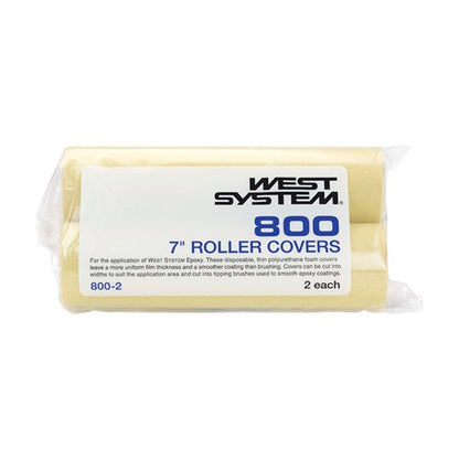 West System Polyurethane Foam 7 in. W Mini Paint Roller Cover 2 pk