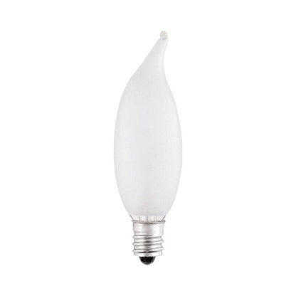 Westinghouse 15 W E12 Decorative Incandescent Bulb E12 (Candelabra) Warm White 2 pk