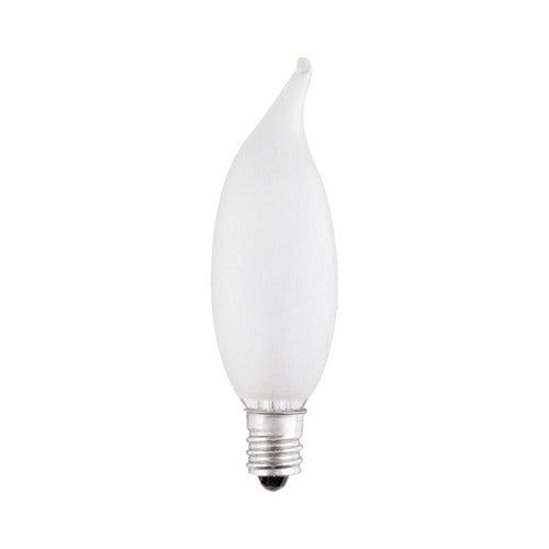 Westinghouse 15 W E12 Decorative Incandescent Bulb E12 (Candelabra) Warm White 2 pk