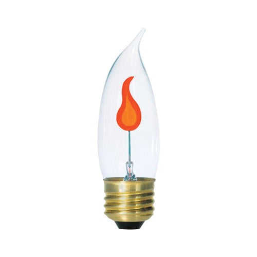 Westinghouse DecorLite 3 W CA10 Specialty Incandescent Bulb E26 (Medium) Warm White 1 pk