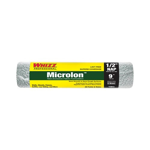 Whizz Microlon 9 in. W X 1/2 in. Cage Paint Roller Cover 1 pk