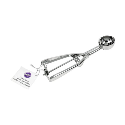 Wilton Silver Stainless Steel Cookie Scoop 0.66 oz