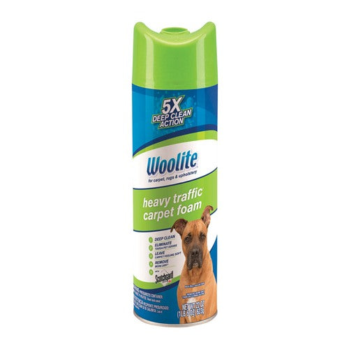 Woolite Heavy Traffic Fresh Scent Carpet Cleaner 22 oz Foam