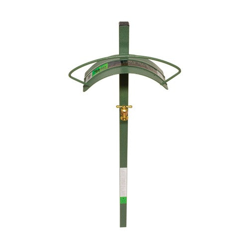 Yard Butler 150 ft. Green Free Standing Hose Hanger with Faucet