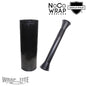 17" Oscillated x 1,476, Pre-Stretch, 256 rls/plt; 7.4 mic with folded edges (no hub label) Black