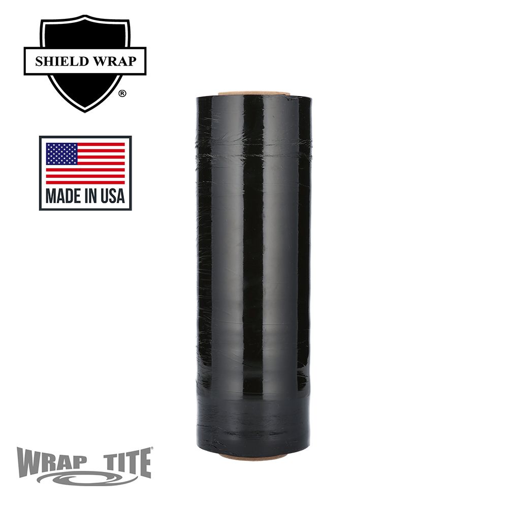 15 x 1500 x 80, 4 rls/CS Hand Wrap Cast Dark Black