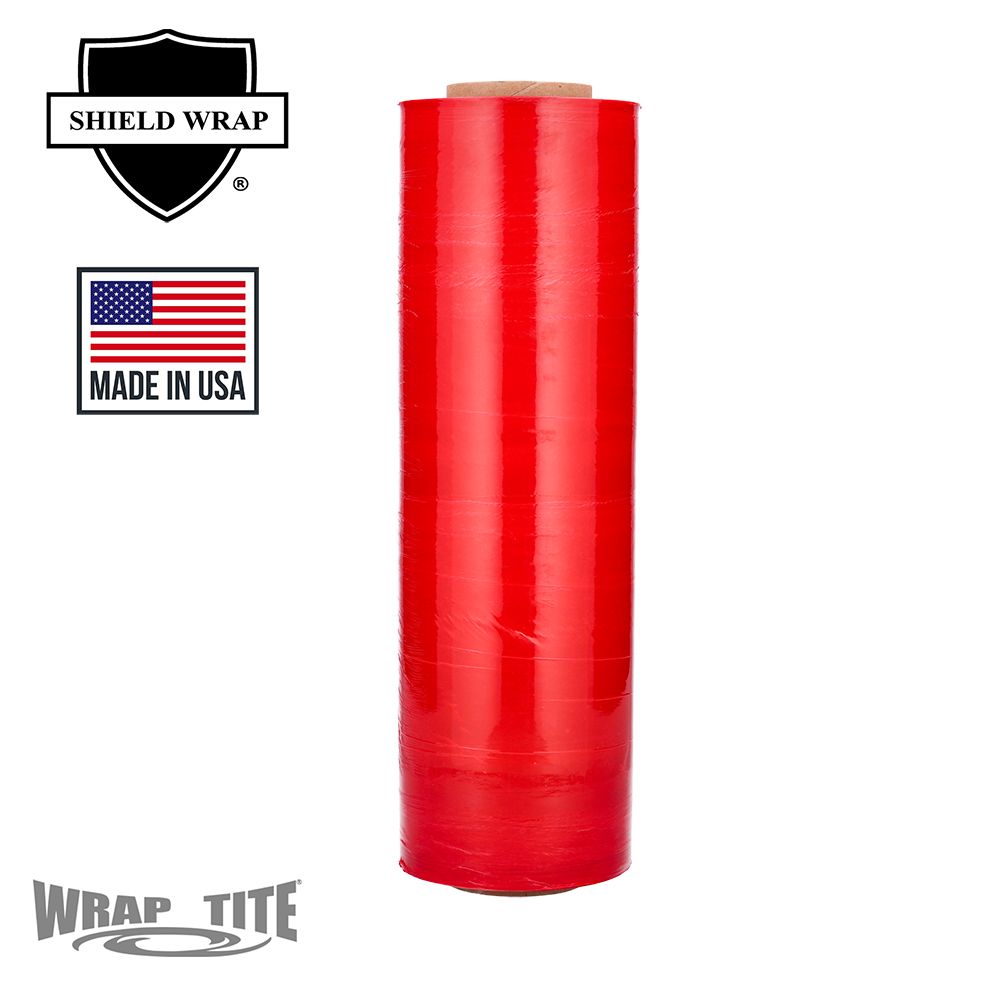 18 x 1000 x 100, 4 rls/CS Hand Wrap Cast Dark Red